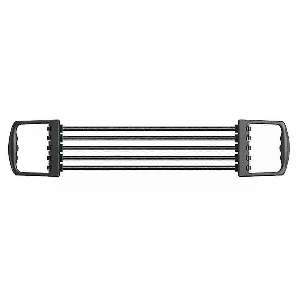 Expansor de Peito com Faixas Elásticas de Resistência de 5 Níveis para Treinamento Muscular