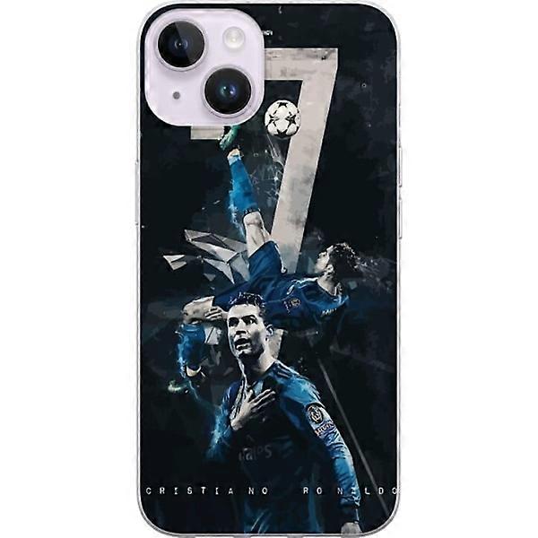 Compatible with Apple compatible with iPhone 15 Transparent Case Ronaldo