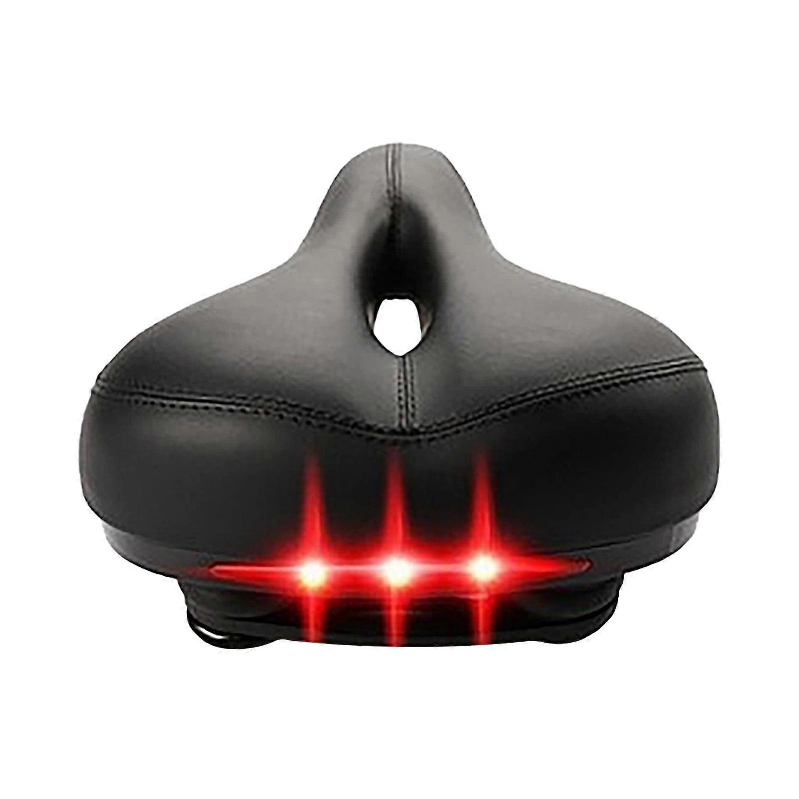 Kiplyki Tail Light Mountain Bike Saddle, Leather