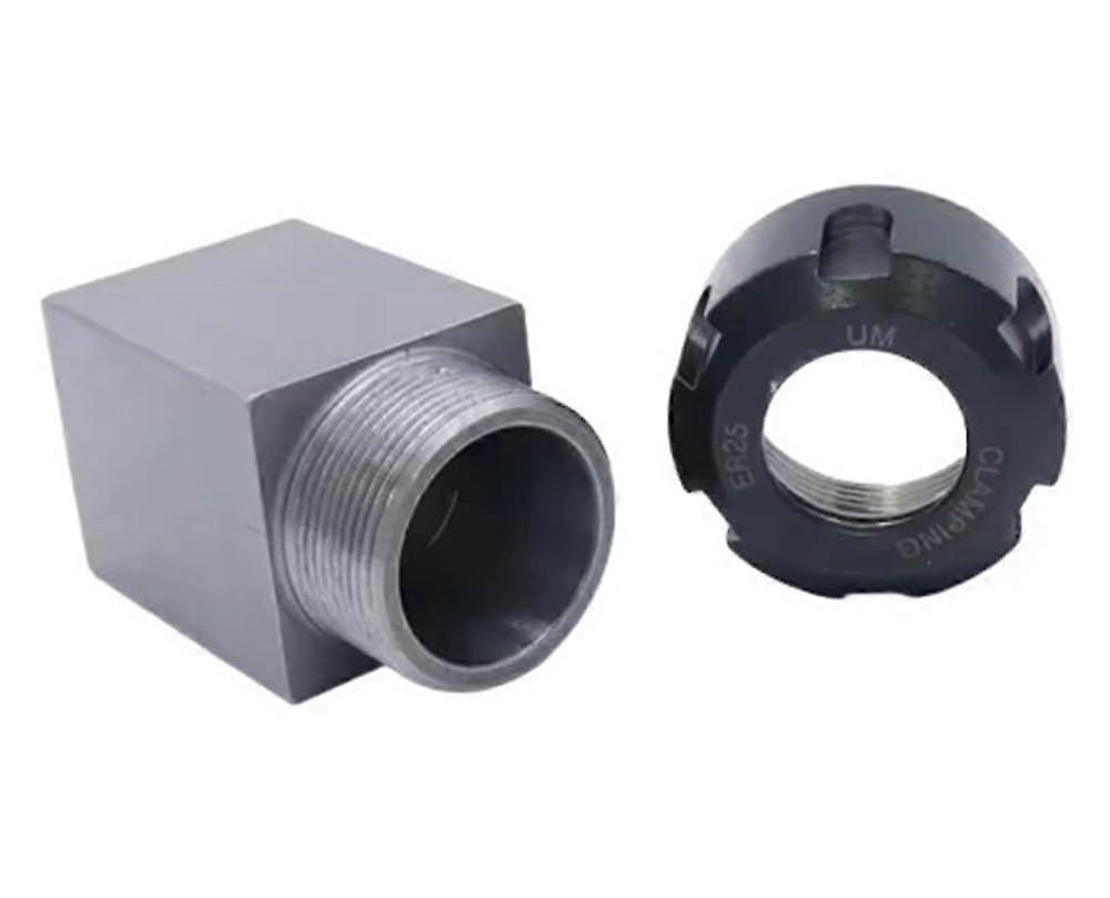 ER32 Square Collet Chuck for CNC Milling Lathe, Precision Hardened Steel Tool Holder