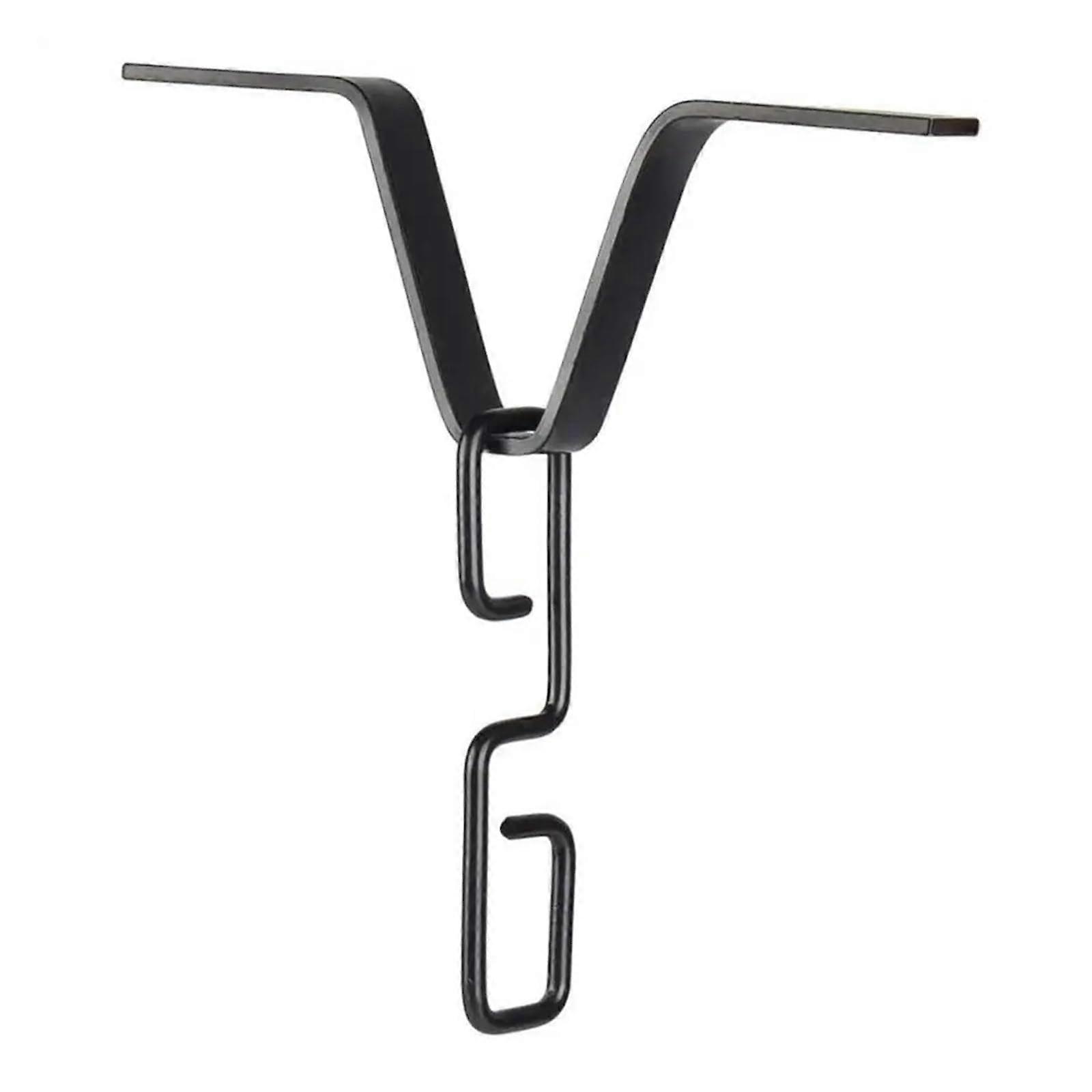 Rain Chain Adapter with Rustproof Gutter Hook for Easy Outdoor Installation and Garden Decoration