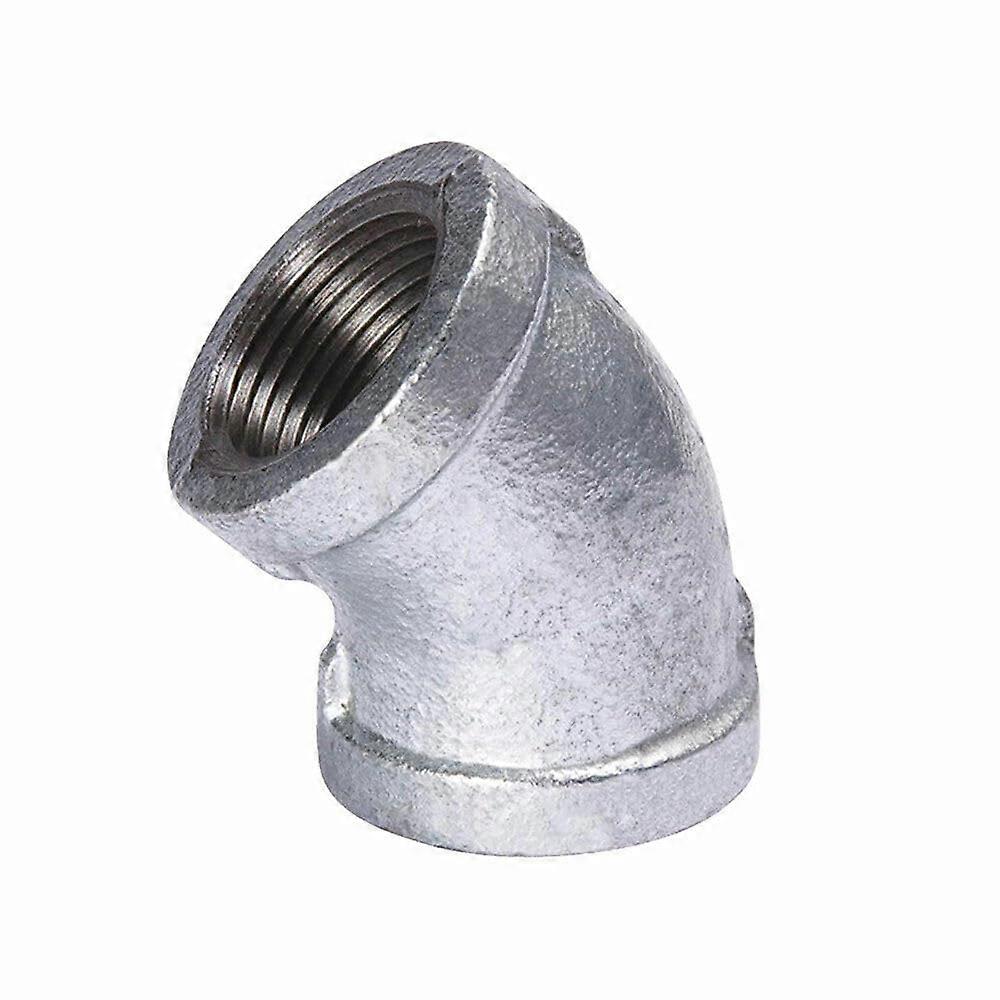 Galvanized Elbow Fitting 3/8 Inch 45 Degree Replacement for Primex 89217 Durable Easy Install
