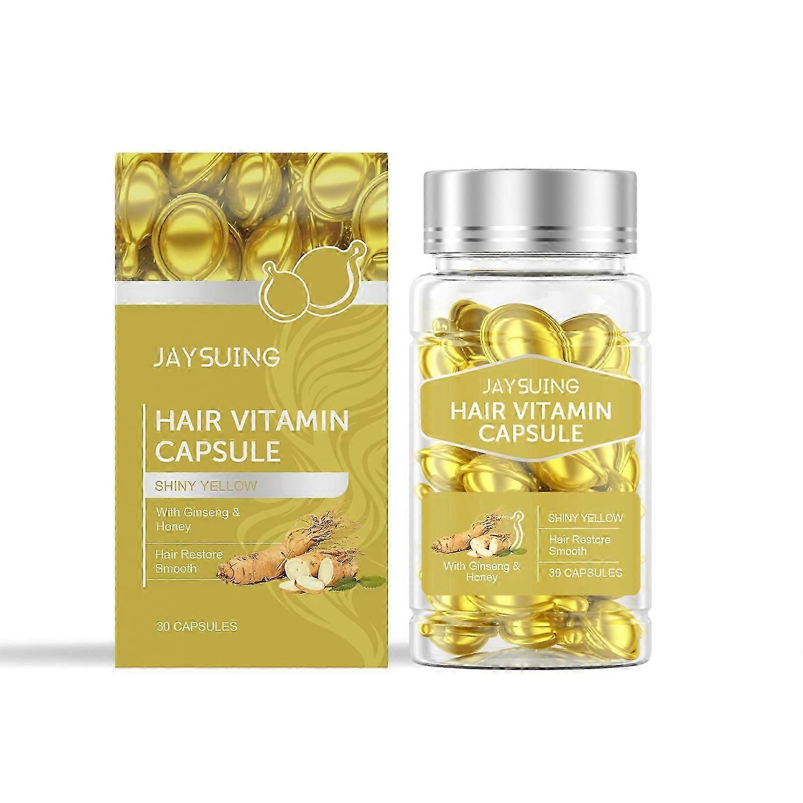 Hair Essential Oil Care Capsule (Yellow)