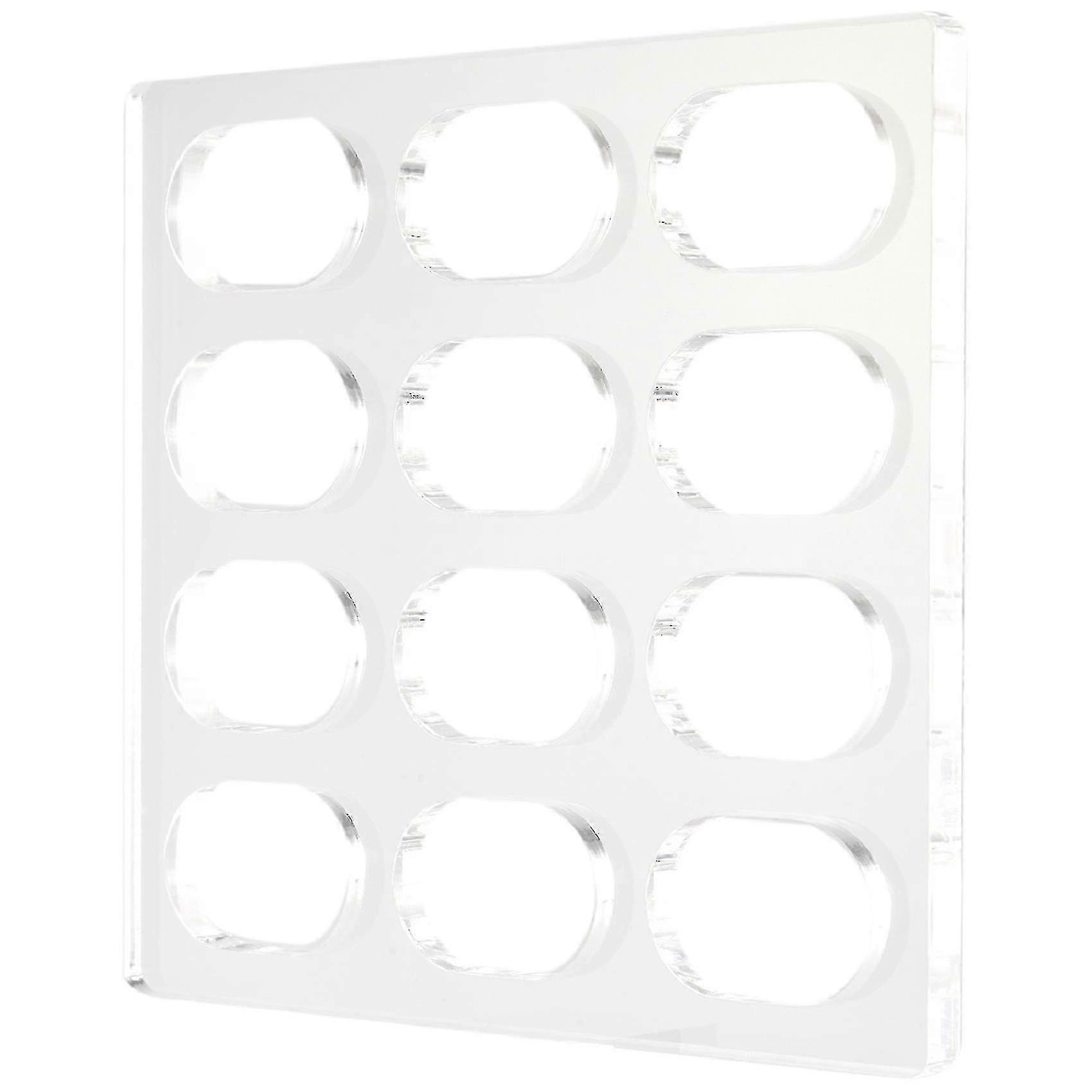 Clear Polycarbonate Dacquoise Cake Mold Oval Dakovaz Macaron Mould Cake Decorating Tool Bakeware