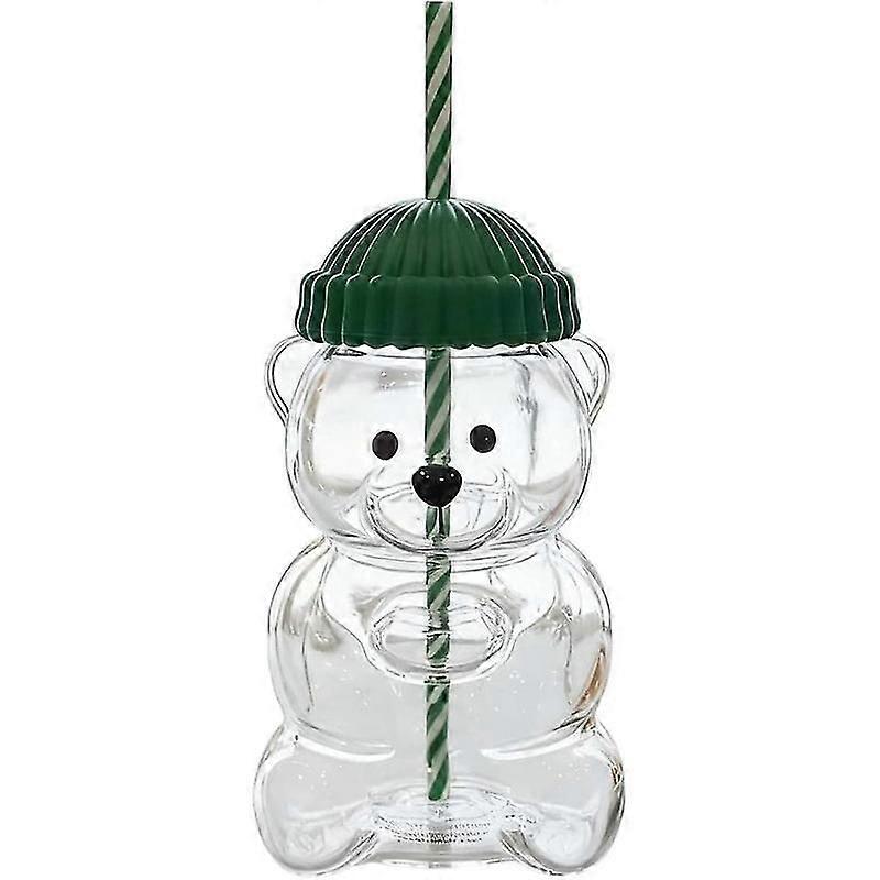 straw cup 19oz bear design large