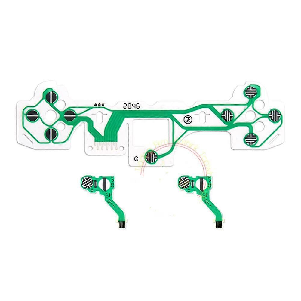 Replacement Parts Green Flex Cable Ribbon Durable Conductive Film Easy Install for PS5 Controller