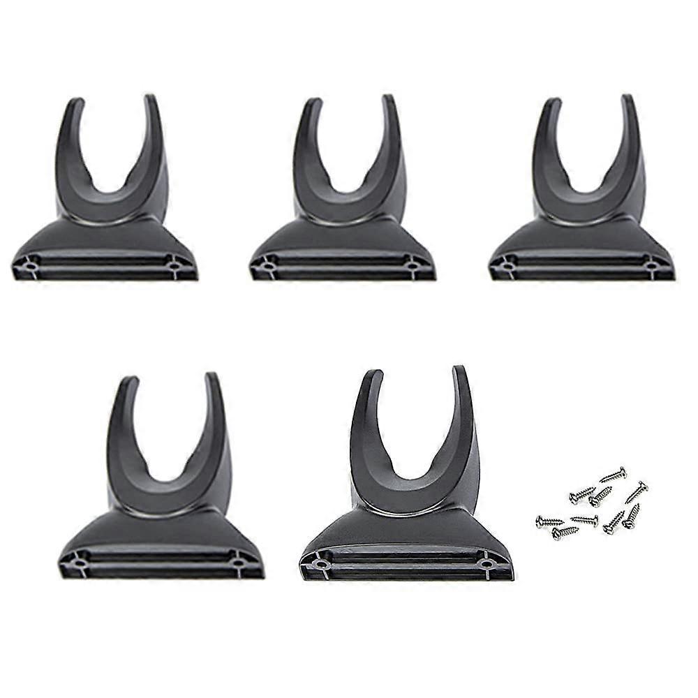 5PCS Universal Barcode Scanner Holder with Dual Mounting Options for Retail and Warehouse