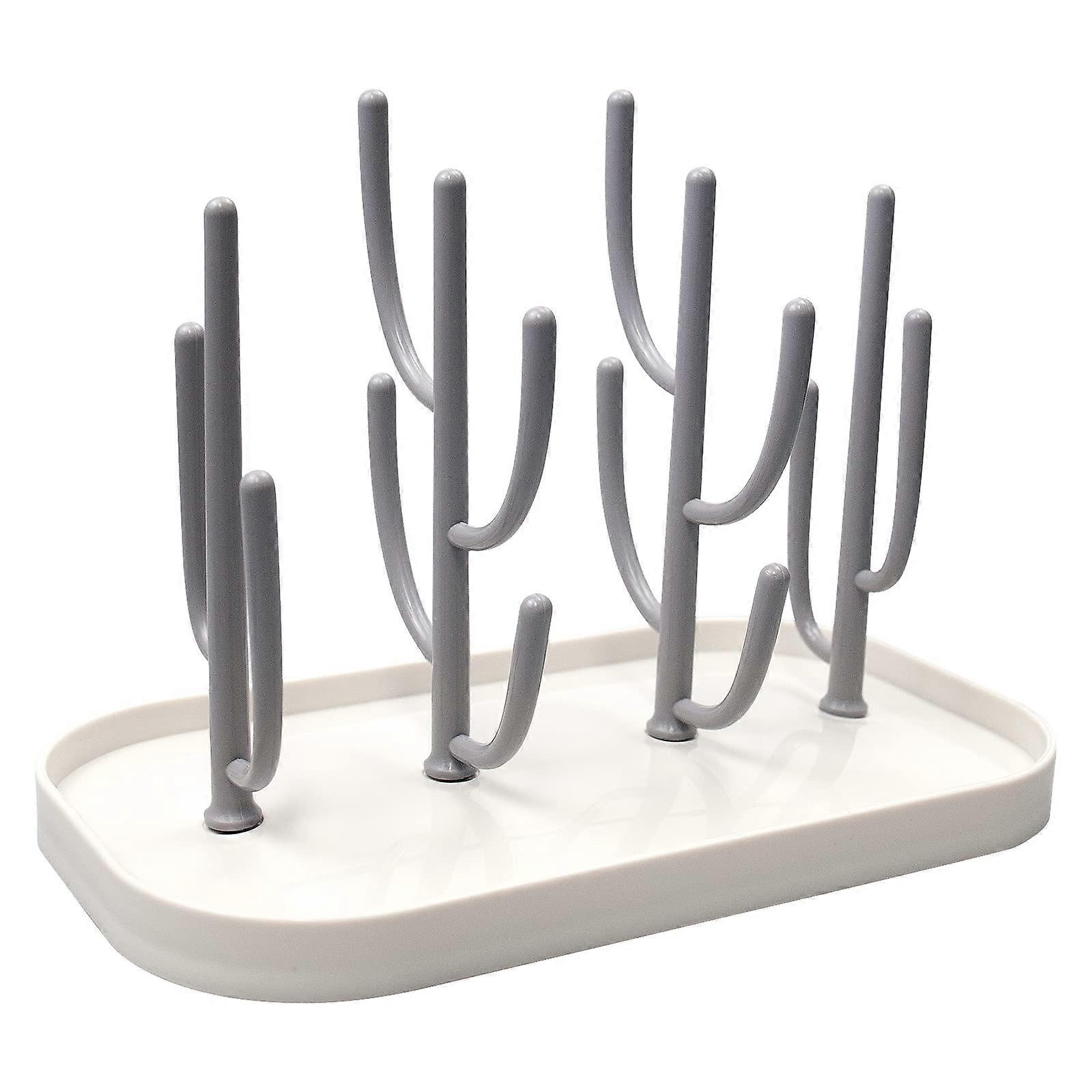 Baby Bottle Drying Rack with Removable Brackets, MultiPurpose Countertop Organizer, BPA