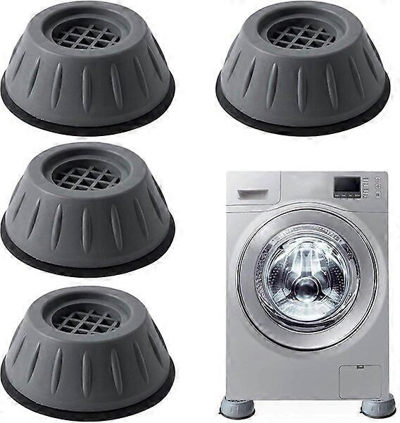 Washing machine shock absorber, double-layer structure, stackable adjustable height, 4-piece universal model