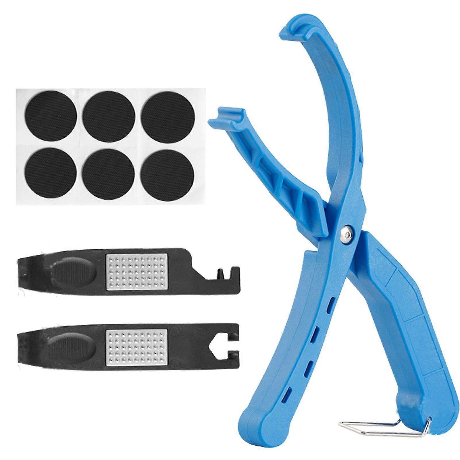 Heavy Duty Tire Changing Tools with Secure Clamp Grip for Solid Tires and Quick Mounting