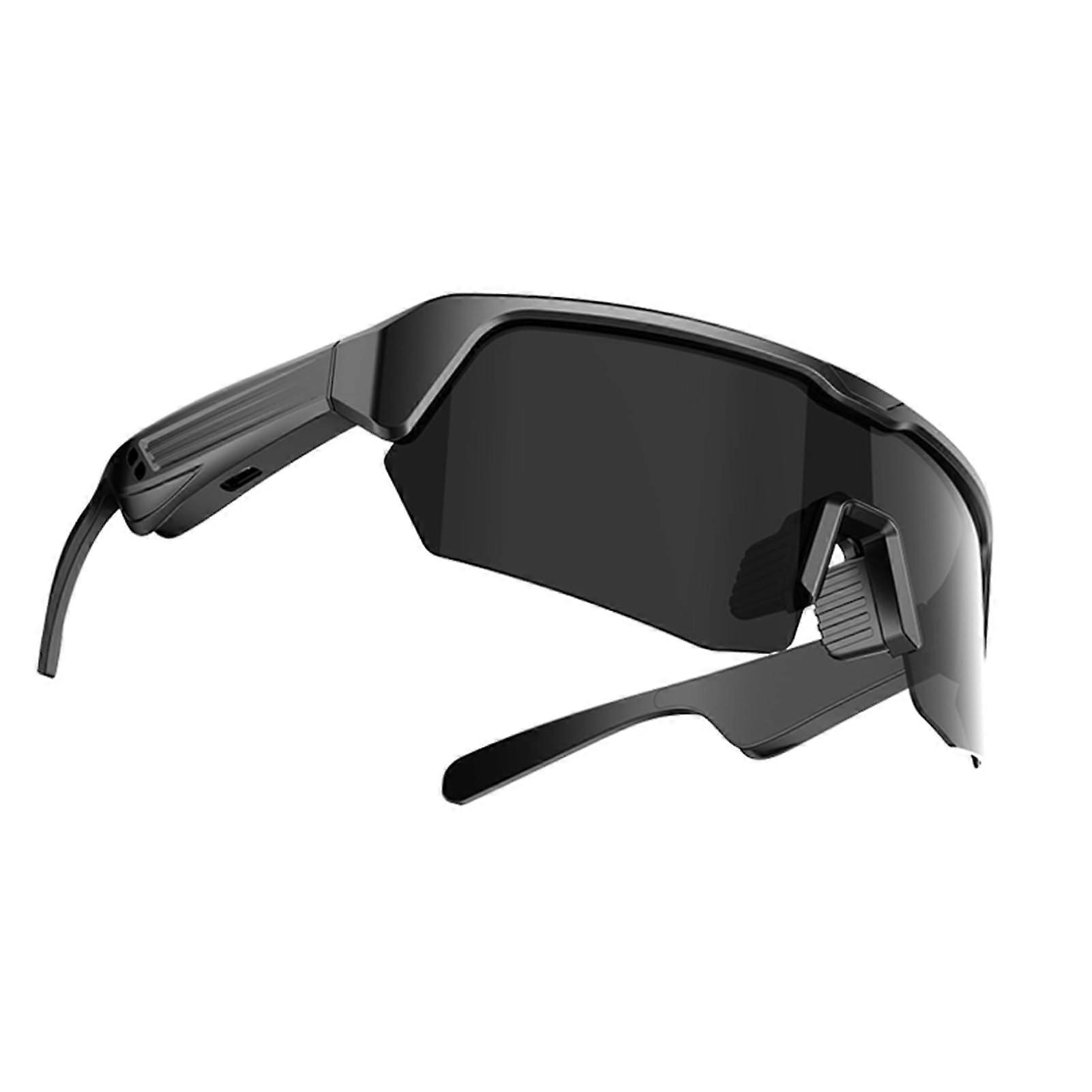 Smart Bluetooth Glasses with Speakers, Long Battery Life, Button Control for Cycling and Running