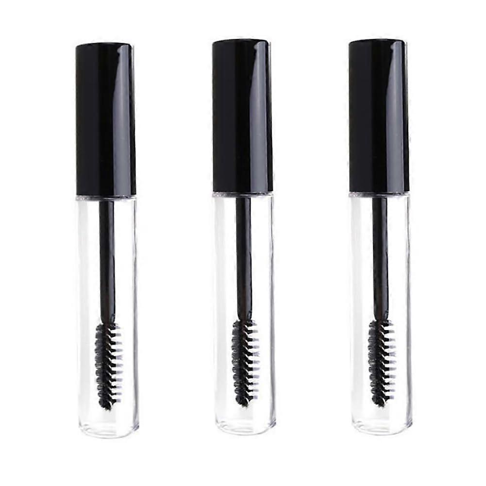 3PCS 10ml Empty Mascara Tubes with Wand, Refillable LeakProof Travel Size Containers