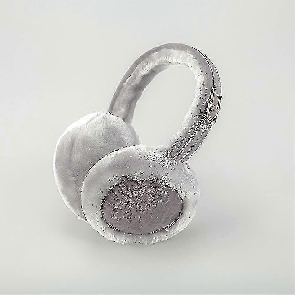 Beautiful Soft Foldable Warm Puffy Ear Winter Earmuffs for Winter