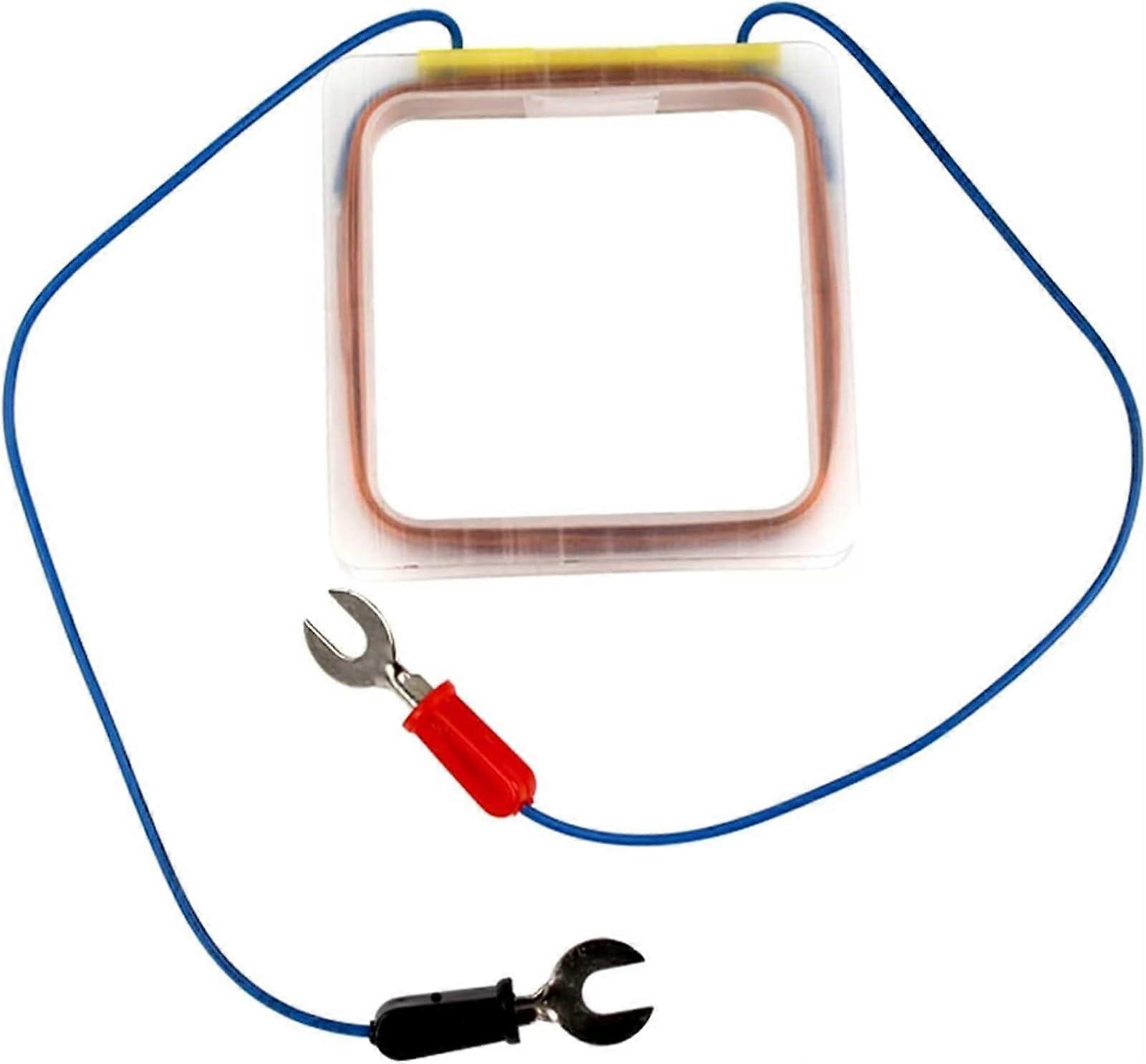 Square Electromagnetic Coil for Physics Experiments, Copper Wire Coil for Classroom Demonstration
