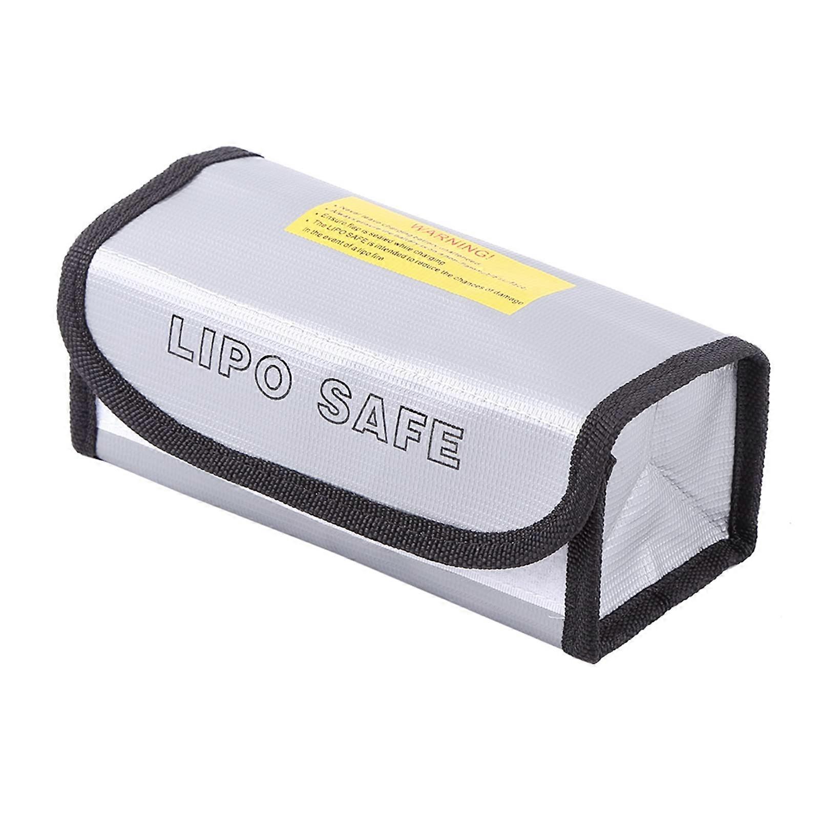 LiPo Battery Safe Bag Fireproof Charging Protection Explosion Resistant Storage for Home and Workshop