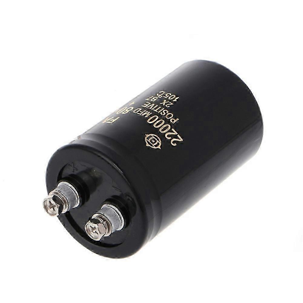 2200UF/80V High Capacity Bolt Type Electrolytic Capacitor 50x80mm