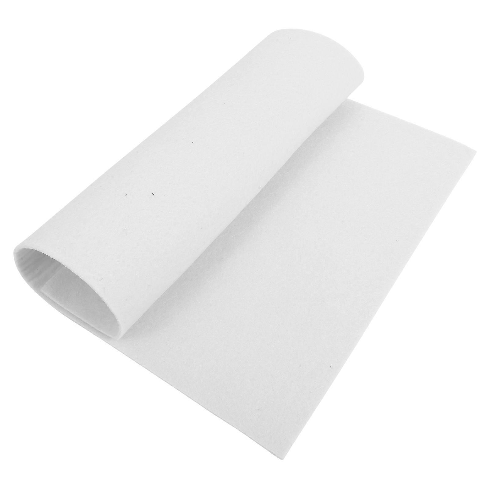 Chinese Calligraphy Felt Mat for Calligraphy Practicing White Desk Pad