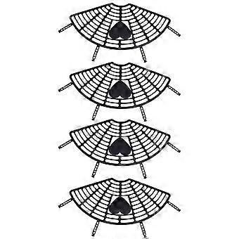 Protection Tool Bike Mesh Accessories for Kids 4Sets Black