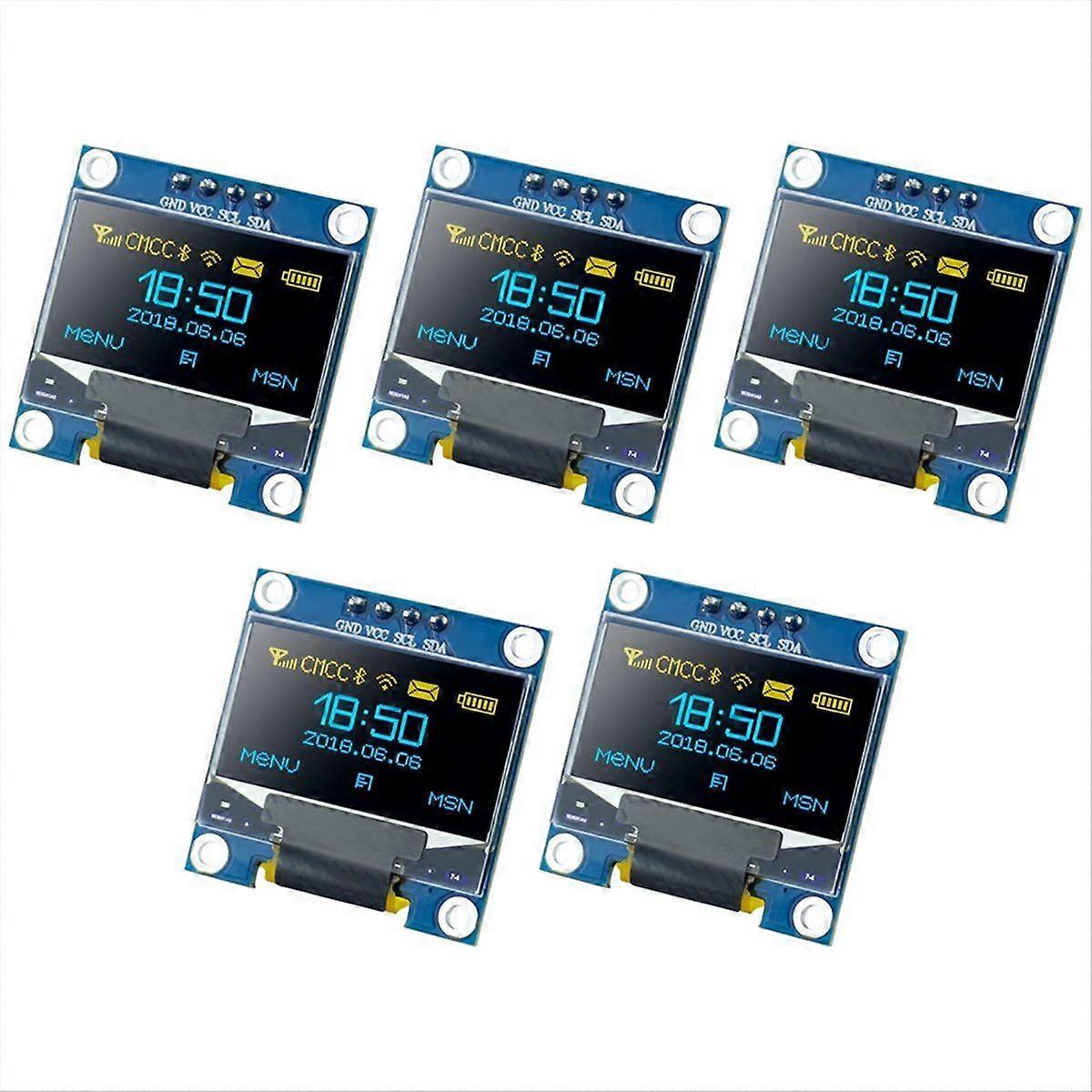 0.96 Inch 5PCS OLED I2C Display Module for