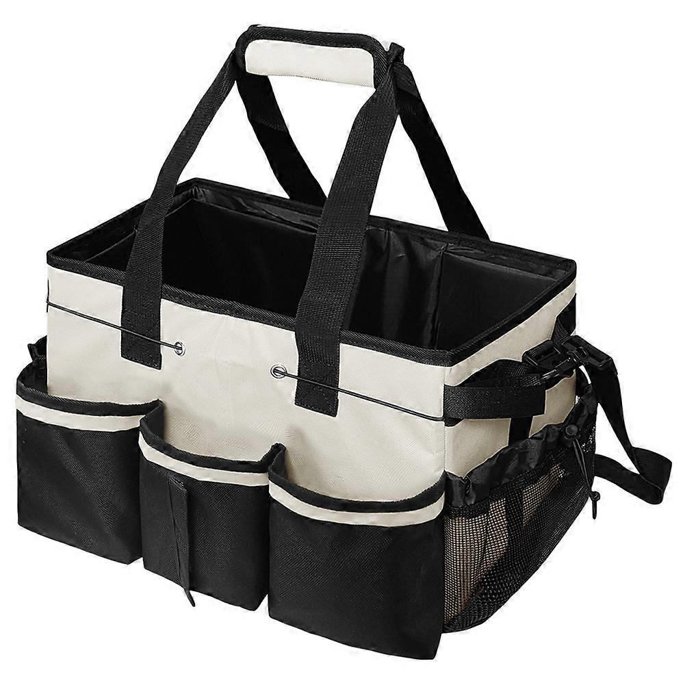 Cleaning Organizer with Multi-Function Pocket on Shoulder Strap
