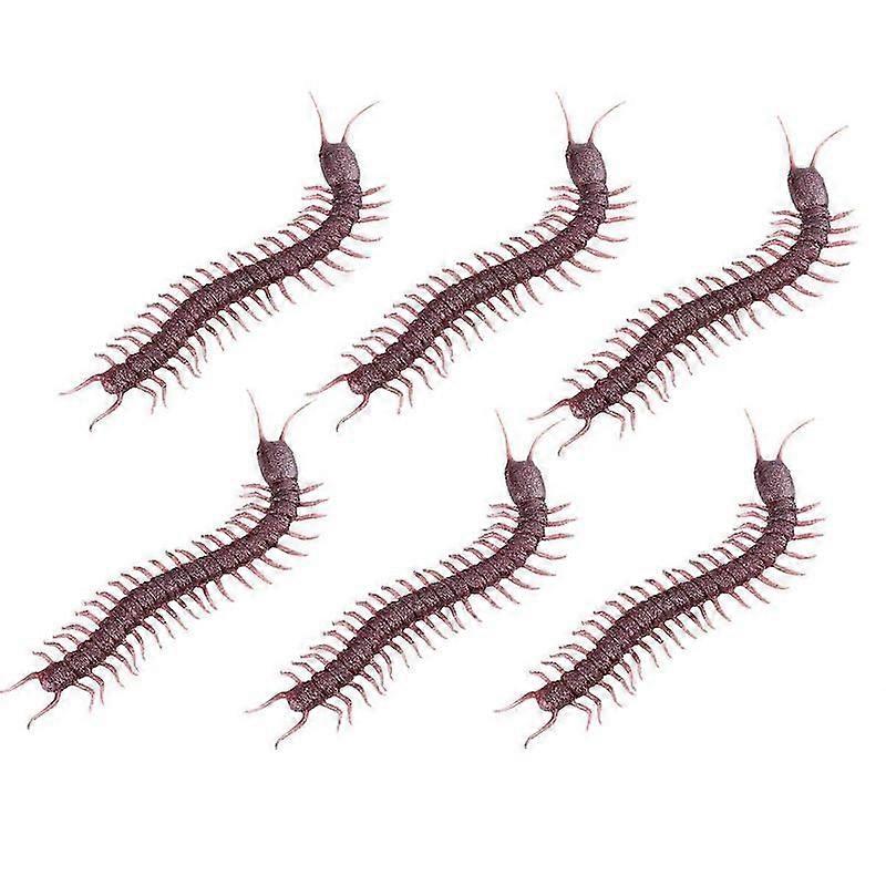 mischief props fake centipede 6pcs for pranks