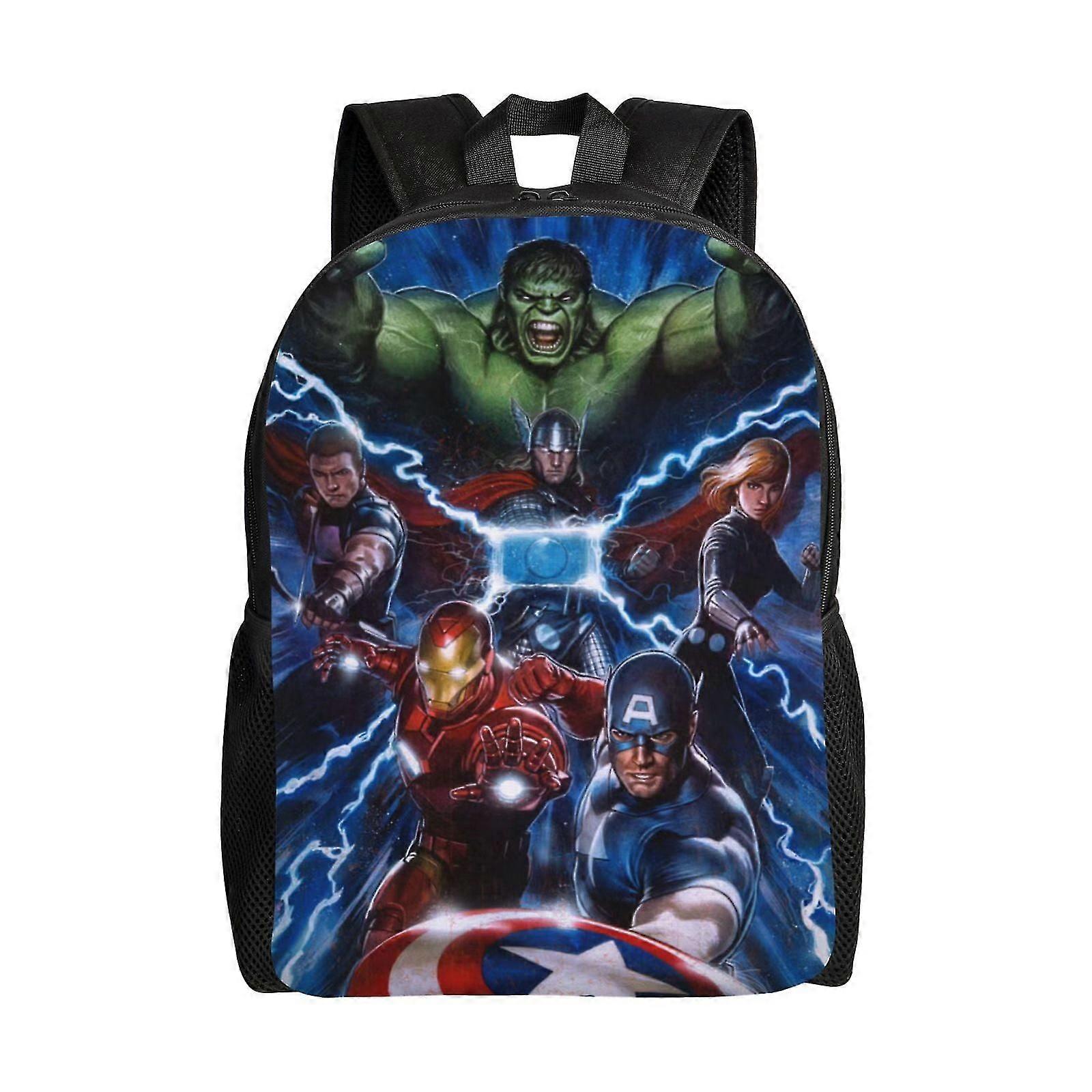 j7846 Captain America Kid Backpack School Bag Elementary Students Bookbags for Teens Boys e7846