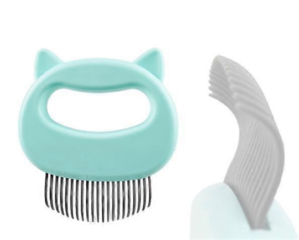 (verde Cat Face Shape)cane e gatto pennello da barba