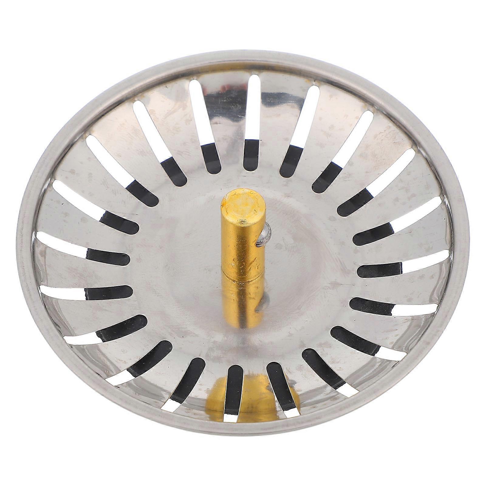 Kitchen Sink Drain Stopper Stainless with 3Pcs Strainer