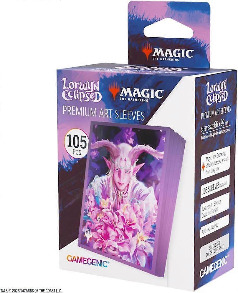 Gamegenic MTG Lorwyn Eclipsed Premium Art Sleeves - Dawnhand Eulogist