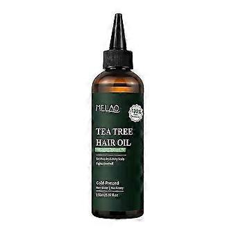 Teebaumöl für die Haare | Mit Jojoba- und Traubenkernölen | Beruhigt juckende Kopfhaut und bekämpft Schuppen | Kaltgepresst | Nicht fettend | 150 ml