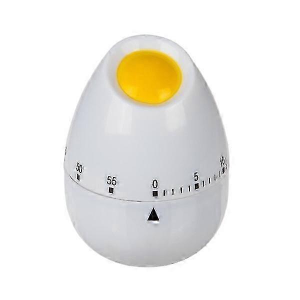 1 piece Egg Kitchen Timer Clock White