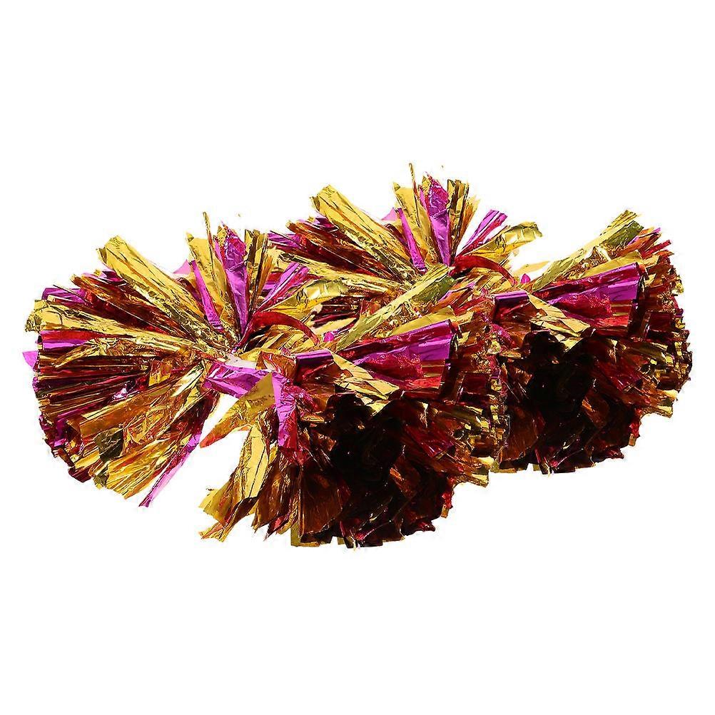 Cheering Pompom Reusable Performance Hand Flower Ball 2Pcs