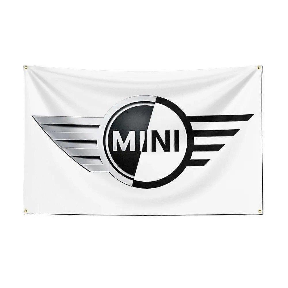 Mini Cooper billogo flaggbanner VQ0345