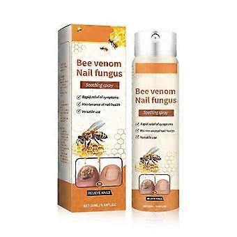3pcs 20ml Bee Venom Nail Repair Serum, Nail Care Solution, Natural Bee Venom Nail Care Spray, Ingrown Toenail Care Spray
