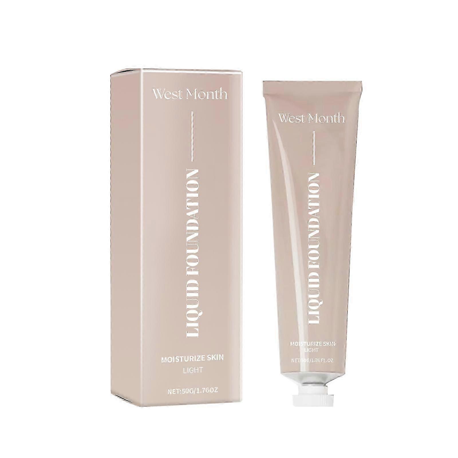 Moisturizing Liquid Foundation, Long-Lasting Moisturizing Refreshing Moisturizing Light Moisture Liquid Foundation