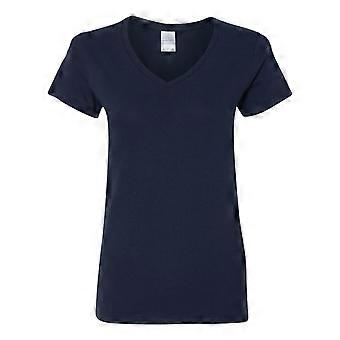 Gildan Heavy Cotton dames T-shirt met V-hals