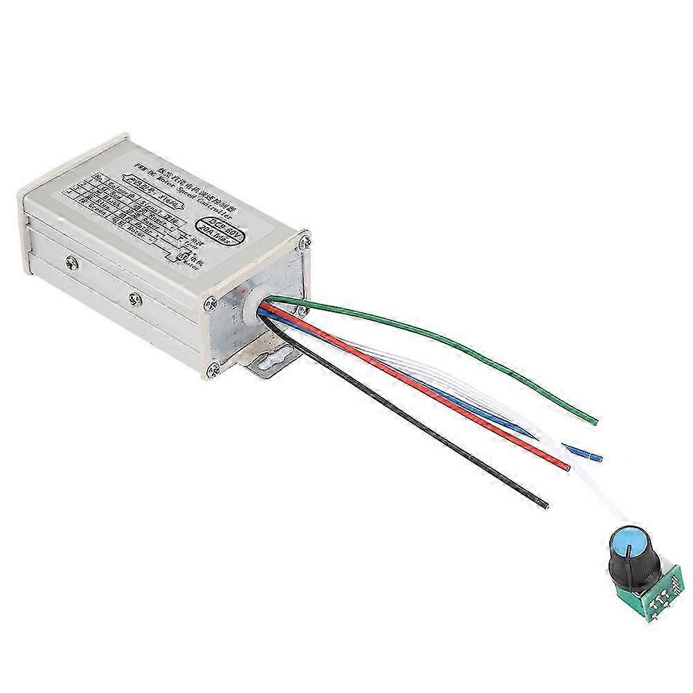 Pulse Widthmodulator Dc Motor Stepless Variable Speed Controller 20a Dc9-60v 26-27