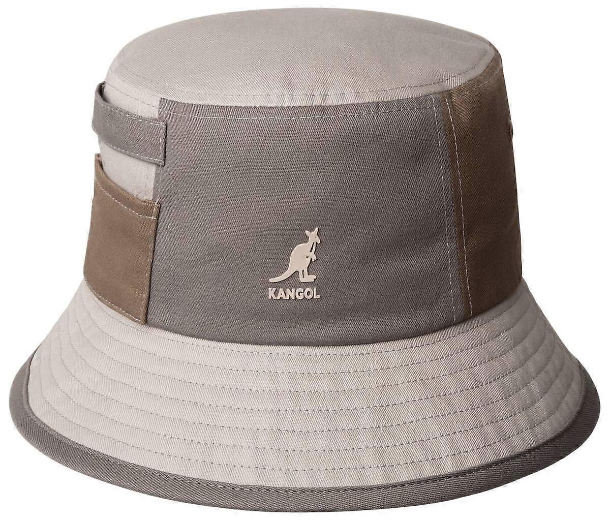 Kangol Cargo Colours Bucket Hat - Light Grey Multi