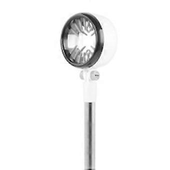 Blow Dryer Holder Pet Hair Dryer Stand for Storage 180 Degrees Rotation White
