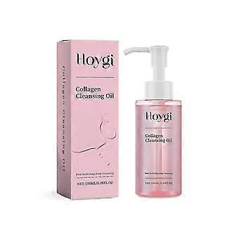 Collagen Makeup Remover Oil - Skånsom Jojoba- og druekjerneolje for vannfast sminke, 100ml
