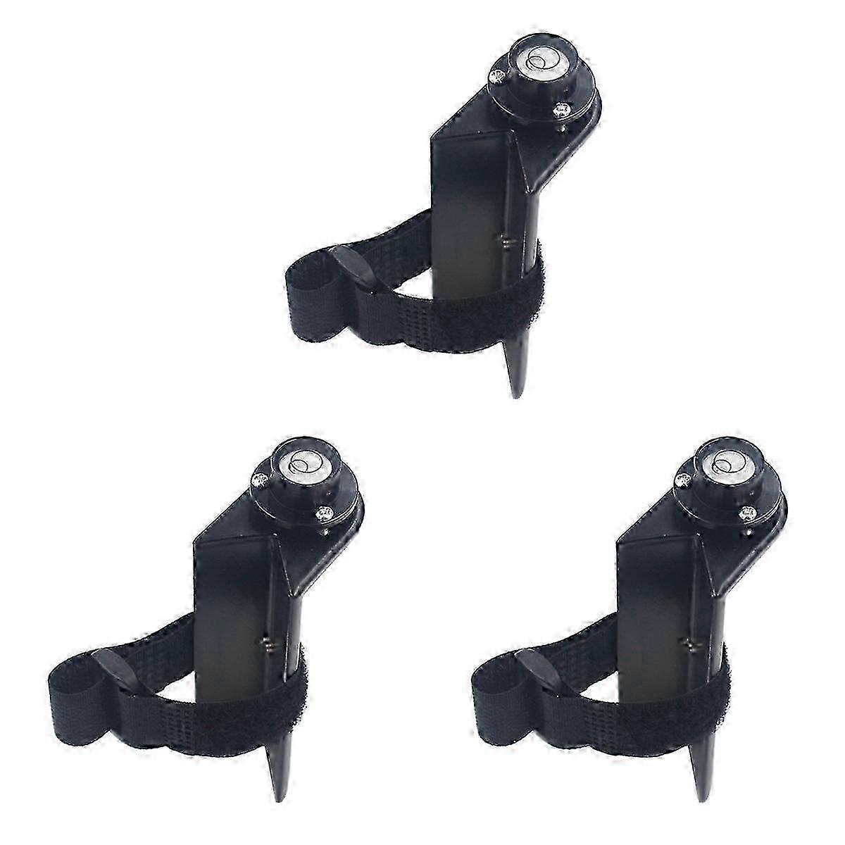 Centering Pole Leveler Bubble Assembly Right-Angle Level Strap Black