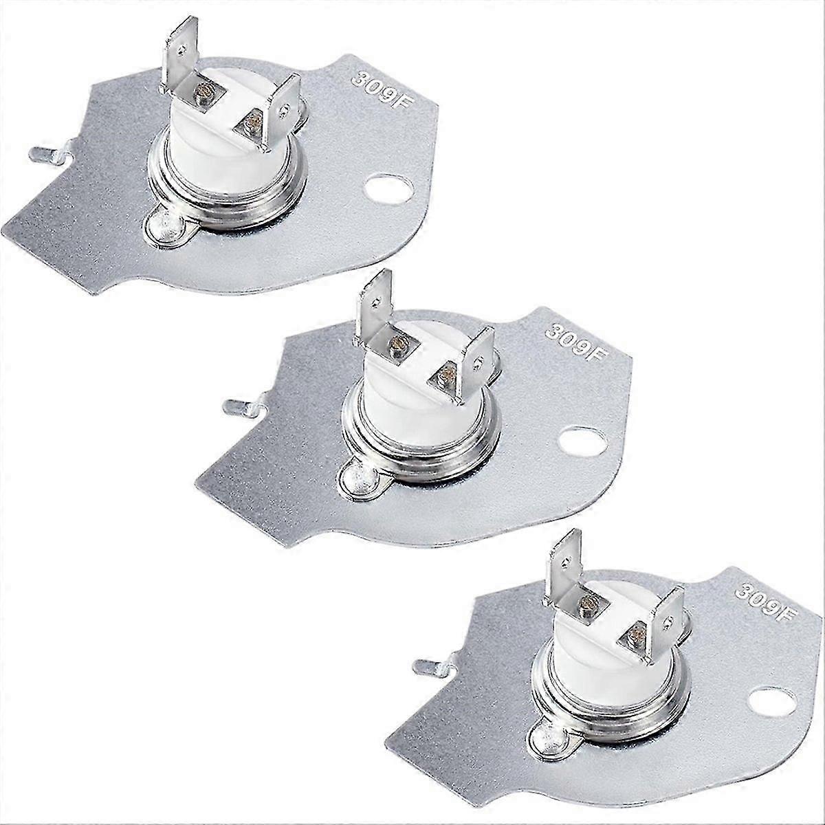 3pcs Dryer Thermal Fuse