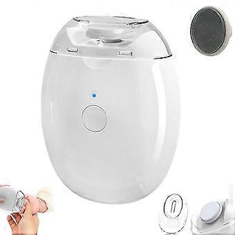 Universal Automatic Fingernail Grinder with Filing Head, Smart Electric Easy Nail Clipper with LED Light & 3 Speeds, 360 Silent Polishing Trimmer, for