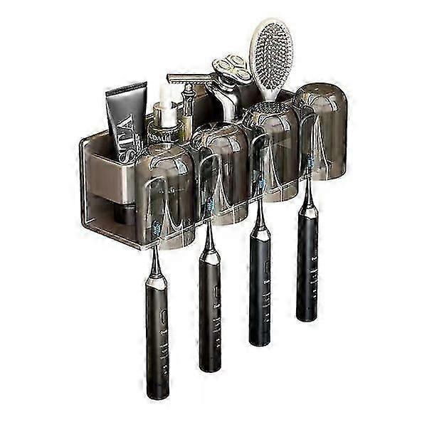 Toothbrush Holder Wall Mounted Stand-jc