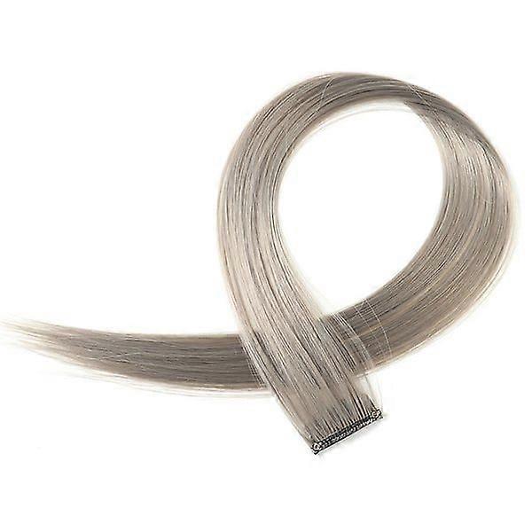 10 extensions à clips gris foncé