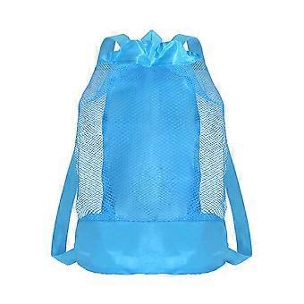 Light Weight Beach Bag Large Capacity Net Multifunctional Travel Backpack,sundries Toy Storage Kids Pool Toys