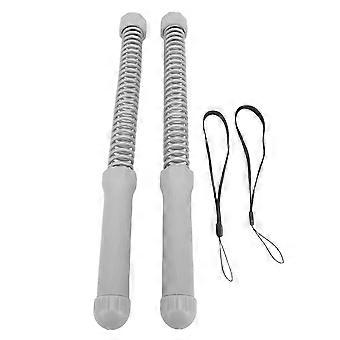 Ropeless Ropes for Gym Weighted Workout, High Elastic Steel Core Strength Training Rope Gray, Durable Fitness Exercise Tool