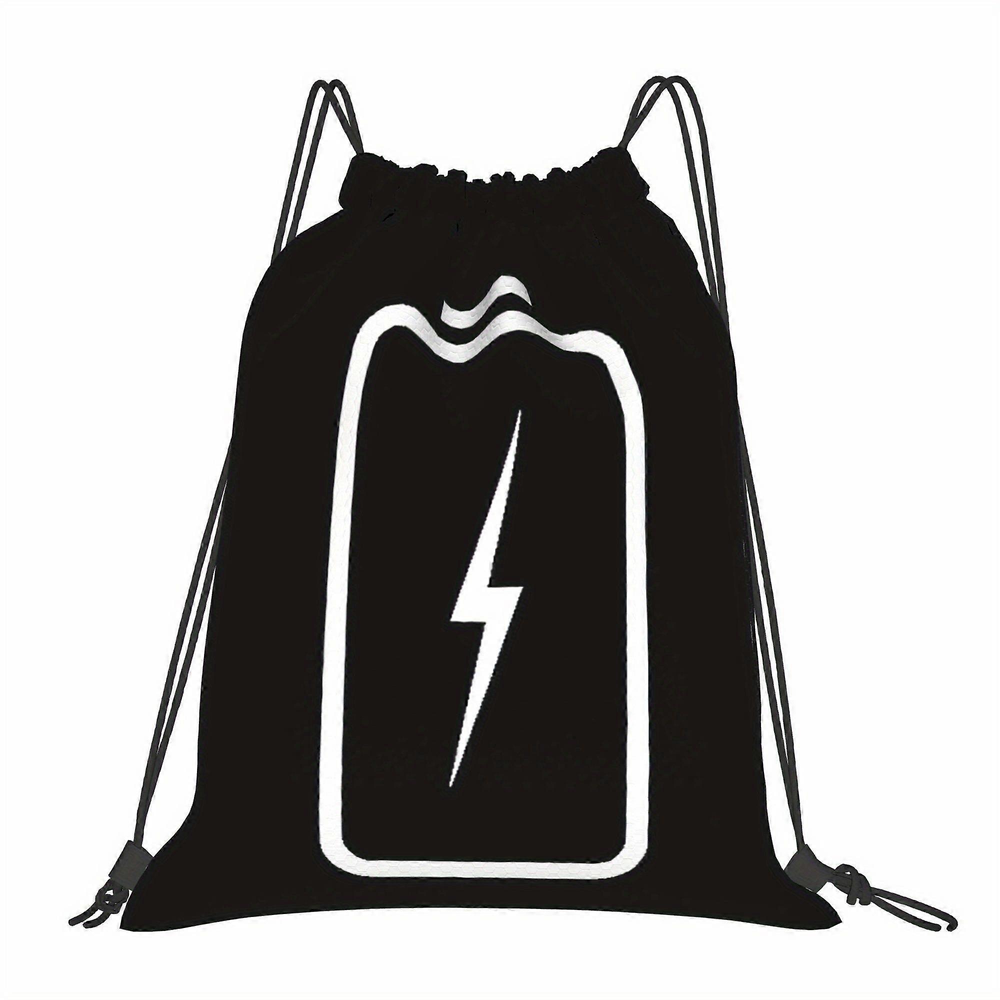 Charging Batteries Drawstring Bags-Cqazw