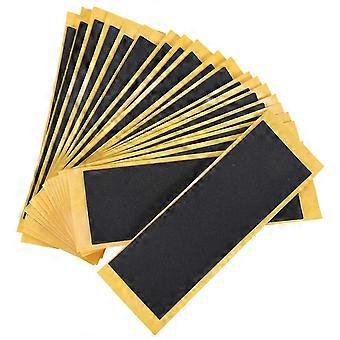 20 Teile/los Schwarz Griffbrett Deck Uncut Band Aufkleber Band 38x110mm