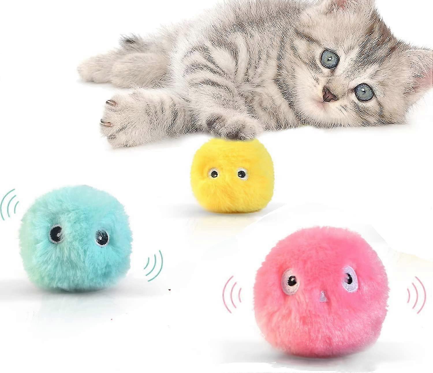 Interactive Cat Balls with Sounds (3 Colors)